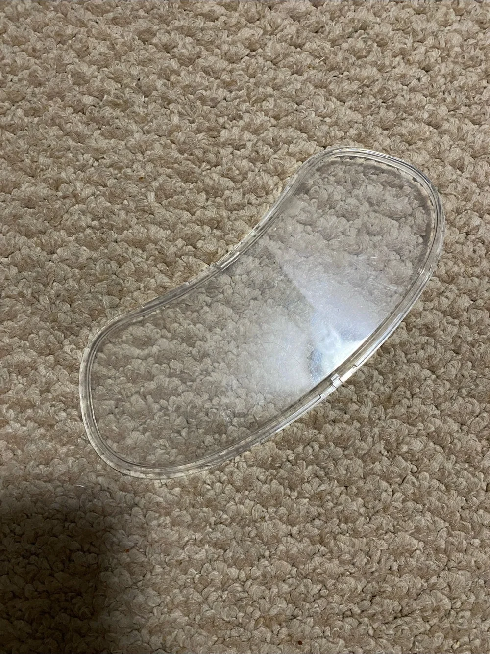 Skip Hop activity center clear view panel, plastic snack tray replacement panel